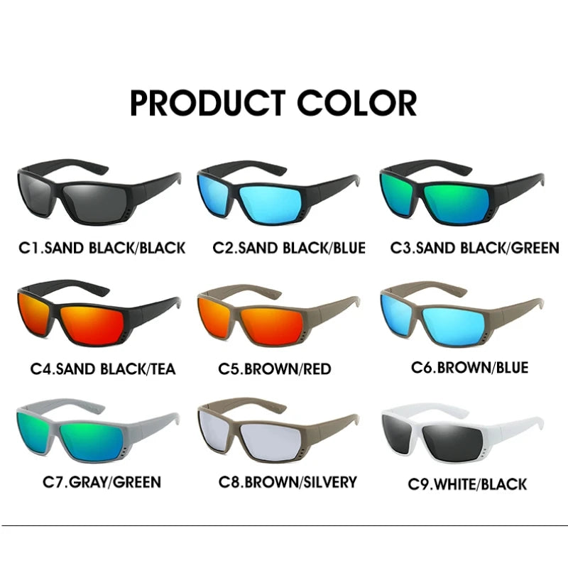 Nova Sports Polarized Sunglasses for Men Cycling Driving Fishing 100% UV Protection