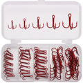 Nova Treble Hook Box – Barbed Carbon Steel Trebles for Lures & Sea Fishing (50pc)