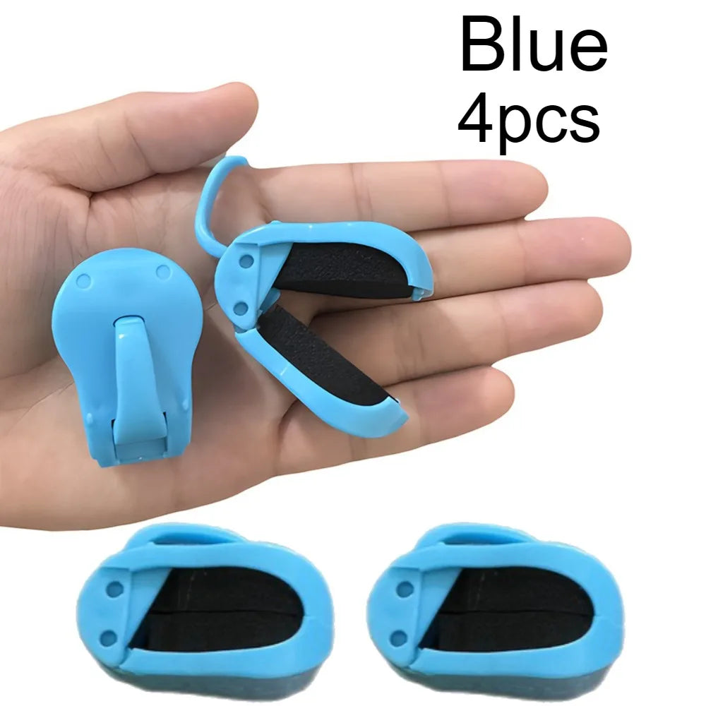 4-Pack Universal Rod Clips – Quick-Attach Fishing Rod Holder - 4 Piece Set 4pcs-Blue Nova Fishing & Outdoors