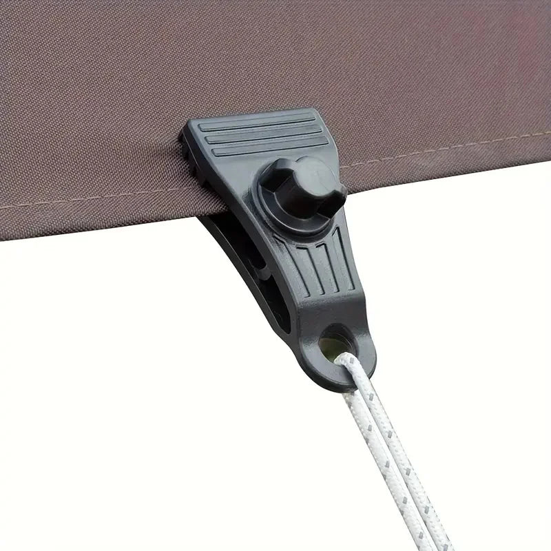 Tent Clips & Carabiner 10-Pack – Windproof Guy Line Fixers Nova Fishing & Outdoors