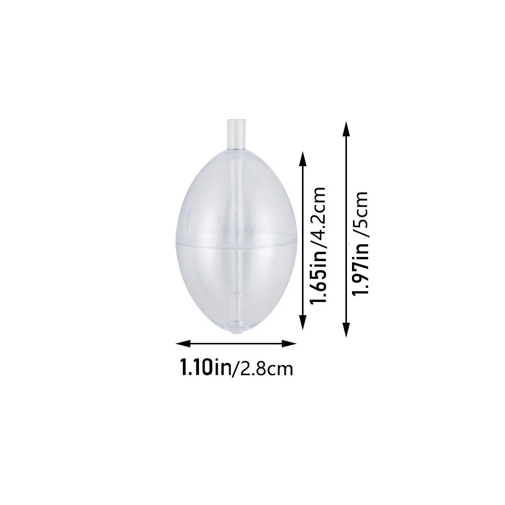 Nova Clear Bubble Floats – Water-Fillable Casting Bubbles for Fly & Lure Fishing (10-Pack)