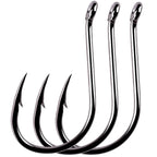 Nova Offset Circle Hooks – Sizes #1 to 5/0, Live Bait Fishing Hooks (20/50 Pack)
