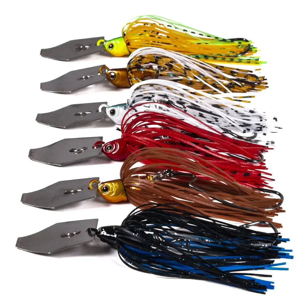 6-Piece Weedless Chatterbait Kit for Bass and Pike 6 Pcs mix Nova Fishing & Outdoors