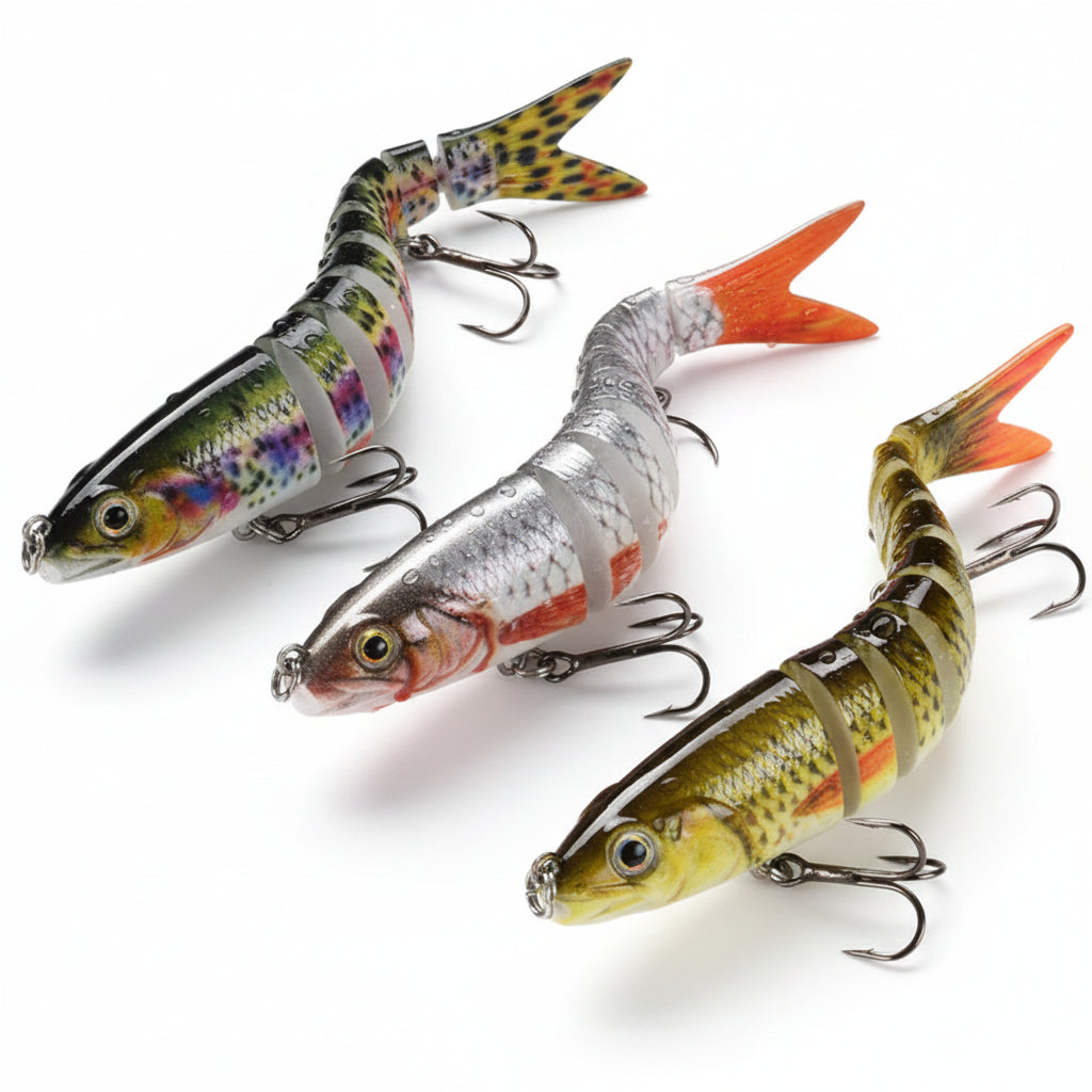 Multi-Jointed Swimbait – Slow-Sinking Segmented Crankbait Nova Fishing & Outdoors