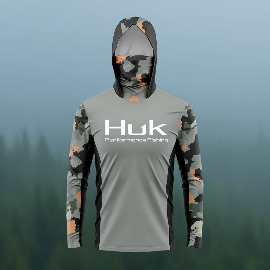Nova Technical Angling Jersey Integrated Face Shield Full-Coverage UV Breathable Sportswear 15 Nova Fishing & Outdoors