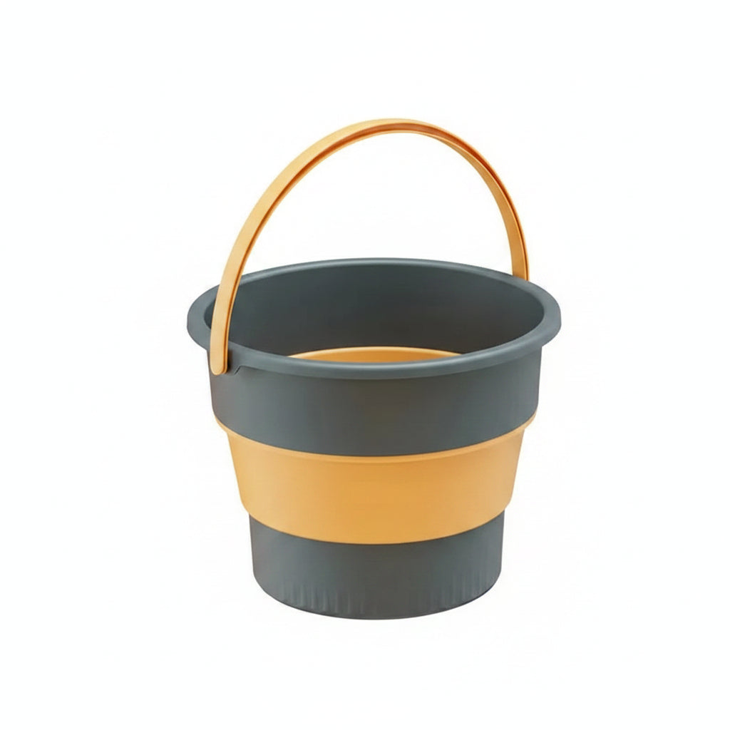 Collapsible Fishing Water Bucket – 5L, 10L & 17L Portable Folding Container Blue-5L Nova Fishing & Outdoors