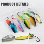 Multi-Weight Precision Metal Spoon Lure Set for Trout and Bass Nova Fishing & Outdoors