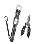 Professional 2-Piece Fishing Plier and Lip Gripper Tool Set Black Kit Nova Fishing & Outdoors