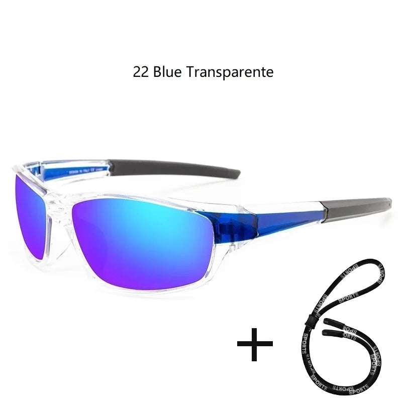 Nova Sport Polarized Sunglasses for Men and Women Driving Hiking Marine Fishing Glasses 22 Blue Transparente Nova Fishing & Outdoors