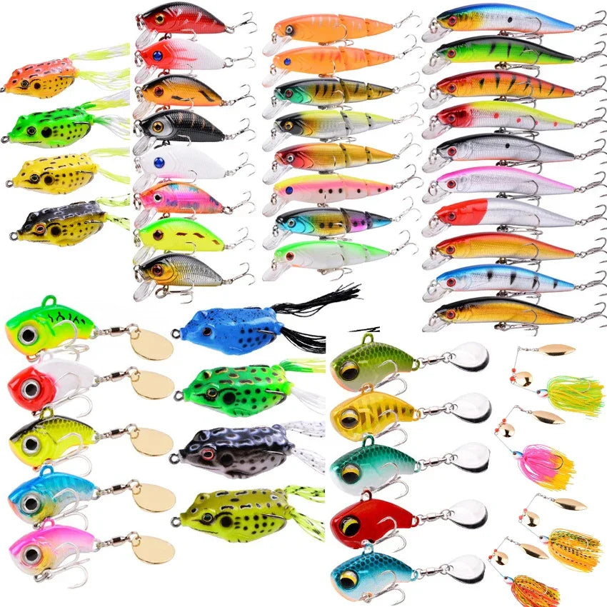 Ultimate Multi-Action Fishing Lure and Hard Bait Tackle Set Nova Fishing & Outdoors