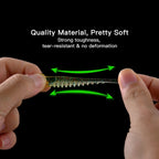Nova 40pcs Soft Lure Kit 5cm 3.5g Jig Head Hook with Fishing Tackle Box