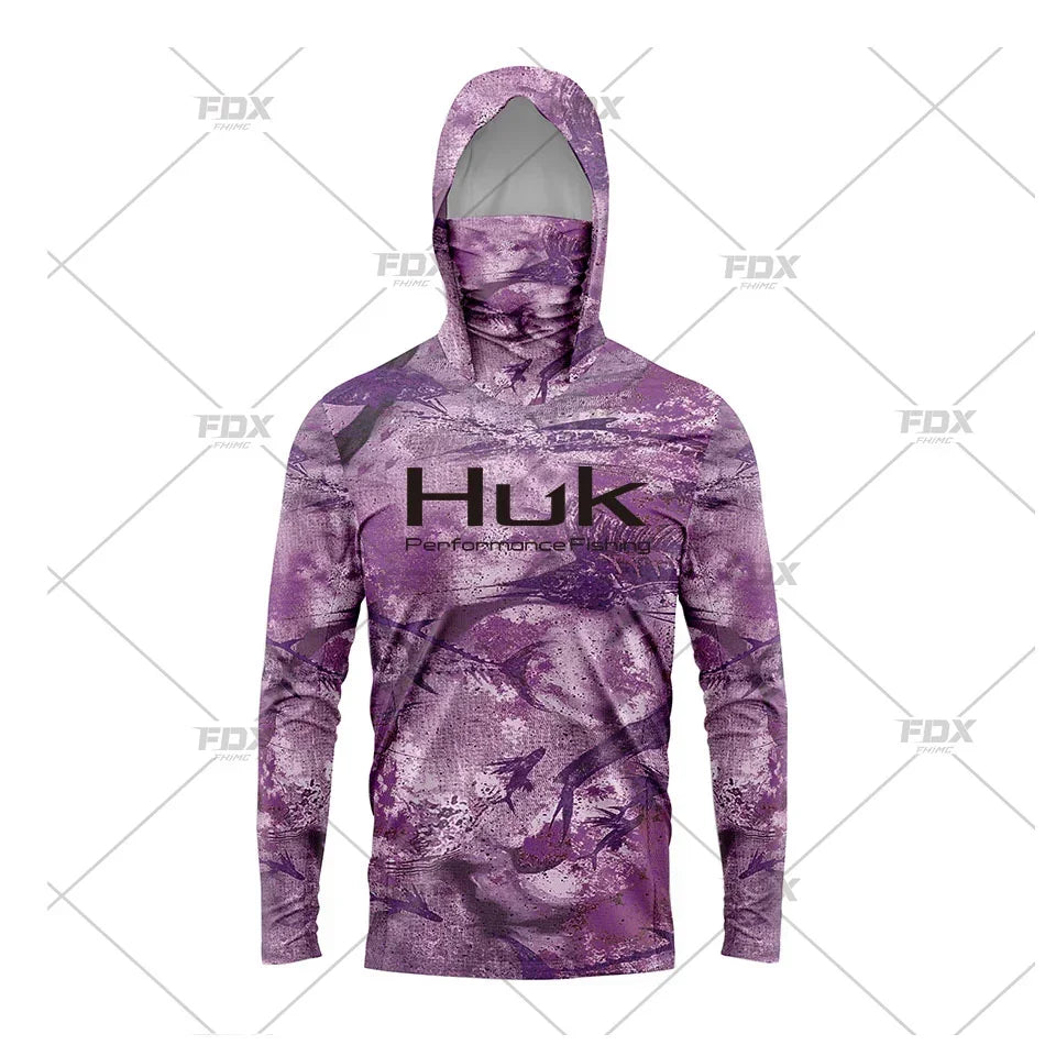 Nova Full Coverage Performance Fishing Wear Camo Moisture-Wicking Hooded Gaiter Combo 05 Nova Fishing & Outdoors