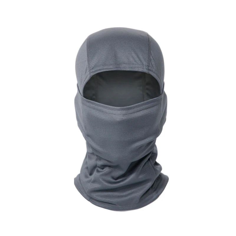Breathable Face Mask Balaclava – UPF Sun Protection for Fishing & Outdoor Adventures Grey Nova Fishing & Outdoors