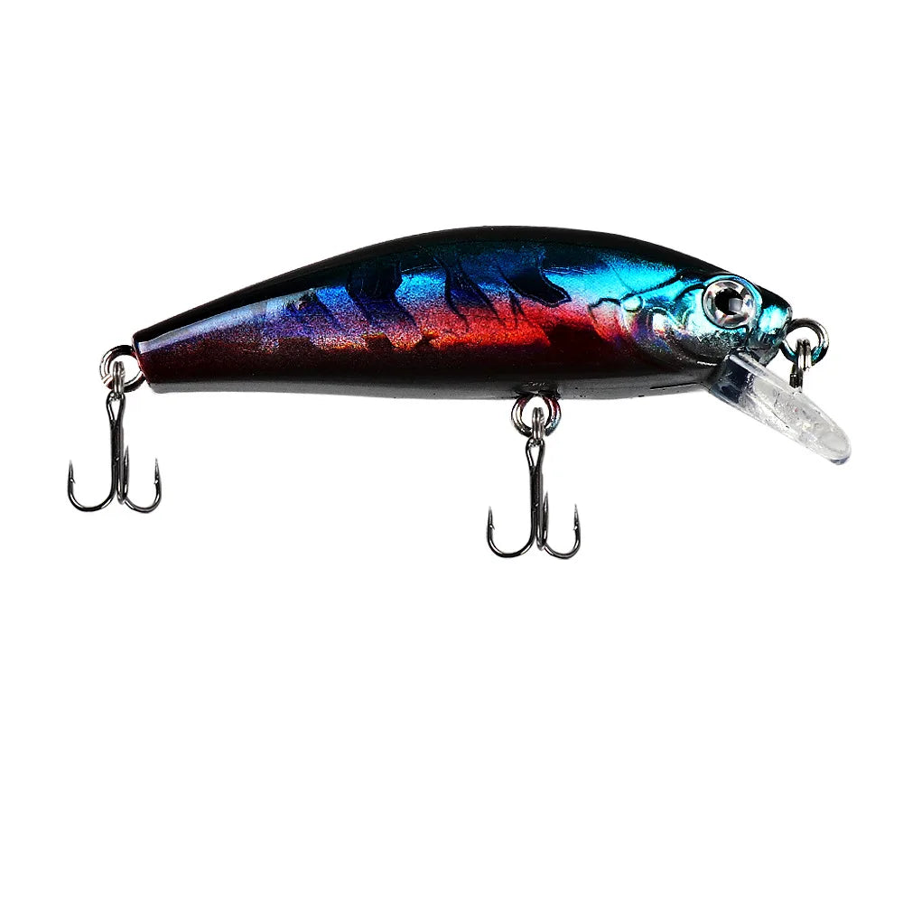 6.5g Sinking Minnow Hard Bait with Dual Treble Hooks 6 5cm 6.5g Nova Fishing & Outdoors