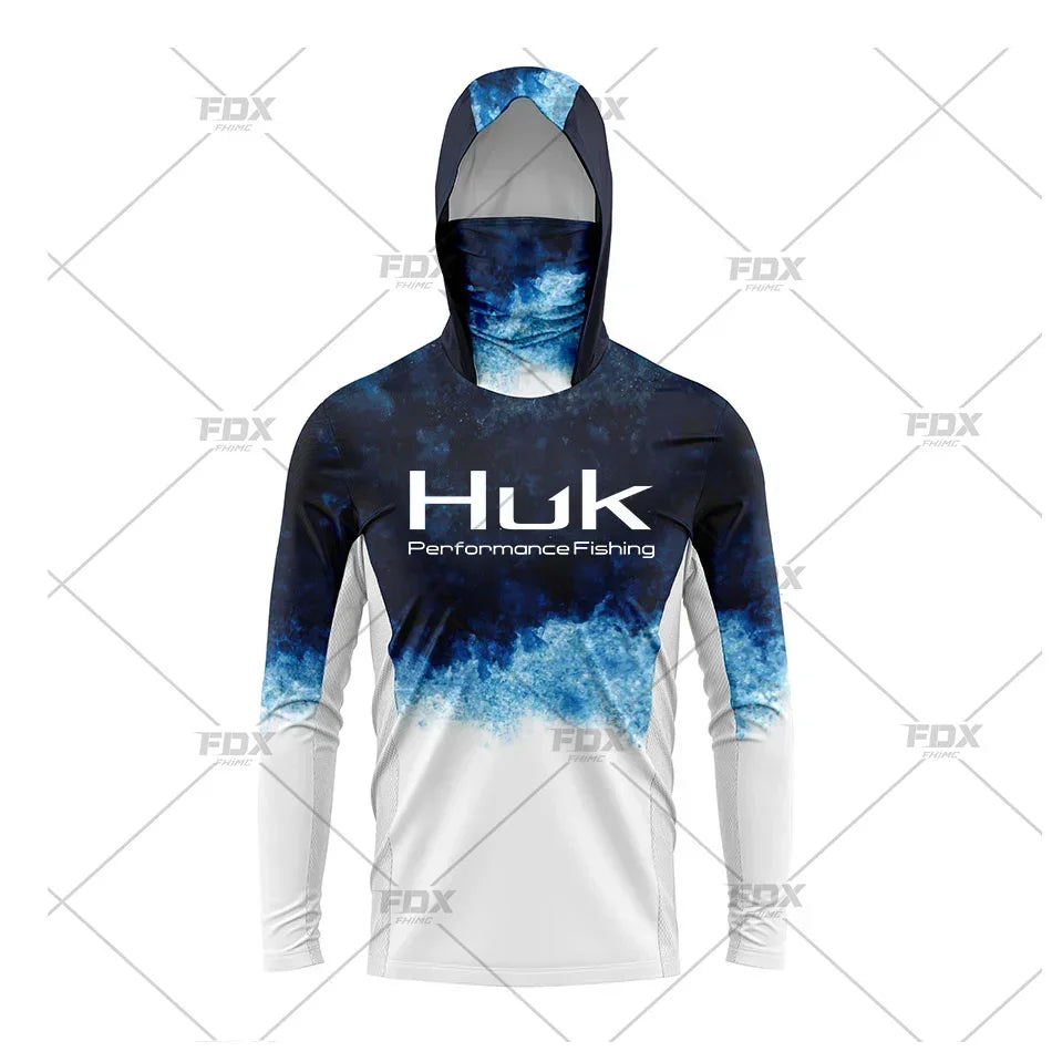 Nova Technical Angling Jersey Integrated Face Shield Full-Coverage UV Breathable Sportswear 17 Nova Fishing & Outdoors