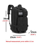 Nova 25L Tactical Outdoor Rucksack Waterproof Sports Backpack for Camping Hiking Hunting