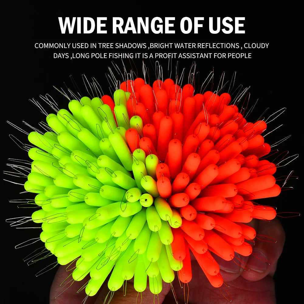 Nova Rubber Bobber Stoppers – Bulk Oval Float Stops for Slip Bobber Rigs (100pc)