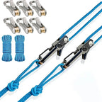 Heavy-Duty Retractable Rope Tensioner for Camping & Gear Nova Fishing & Outdoors
