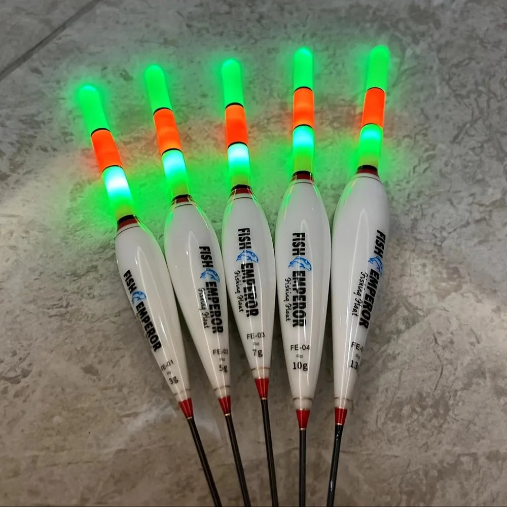Nova Electronic Night Floats – LED Luminous Buoys for Night Fishing (2-Pack)