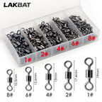 Nova Bearing Swivels – Bulk Stainless Steel Rolling Connectors, Saltwater (100pc)