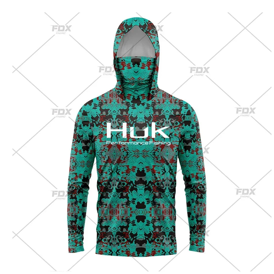 Nova Full Coverage Performance Fishing Wear Camo Moisture-Wicking Hooded Gaiter Combo 11 Nova Fishing & Outdoors