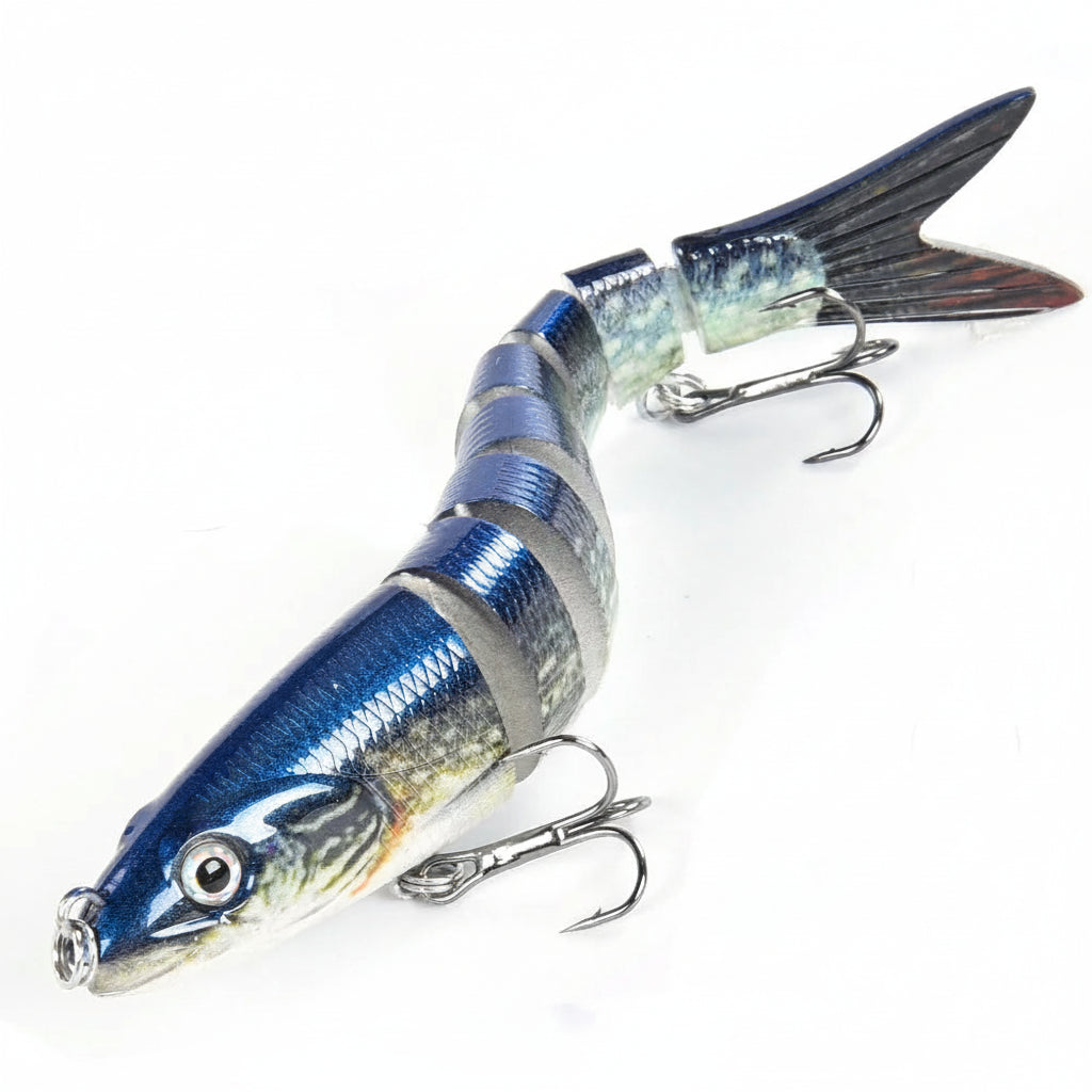 Multi-Jointed Swimbait – Slow-Sinking Segmented Crankbait Style 7 Nova Fishing & Outdoors
