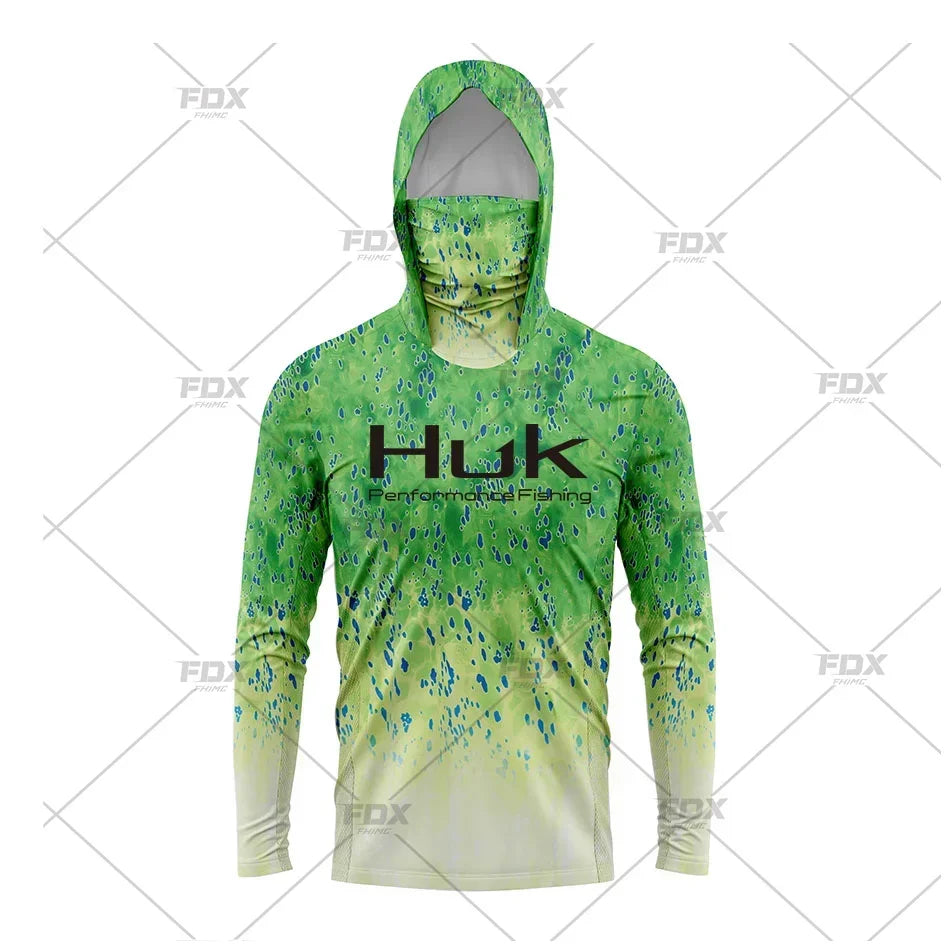 Nova Full Coverage Performance Fishing Wear Camo Moisture-Wicking Hooded Gaiter Combo 02 Nova Fishing & Outdoors
