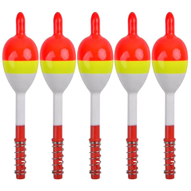 Nova Wood Slip Bobbers – Spring Stick Floats for Crappie & Panfish (5-Pack) Mode 2 Nova Fishing & Outdoors