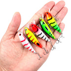 6.5g Sinking Minnow Hard Bait with Dual Treble Hooks Nova Fishing & Outdoors