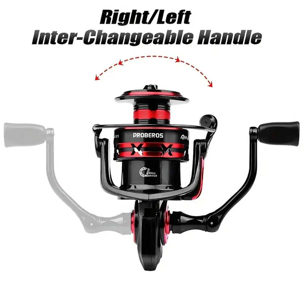5.2:1 Spinning Reel – 1000-6000 Size with 9kg Max Drag Nova Fishing & Outdoors