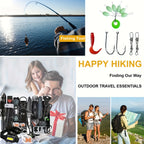 Nova 20-in-1 Ultimate Survival Gear Kit Emergency Equipment & Tactical Tools for Camping Hiking