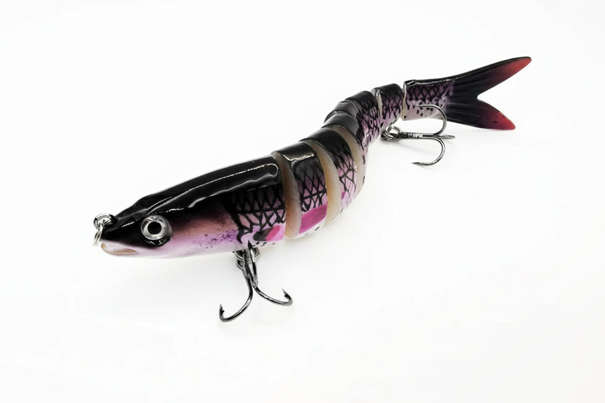 Multi-Jointed Swimbait – Slow-Sinking Segmented Crankbait Style 3 Nova Fishing & Outdoors