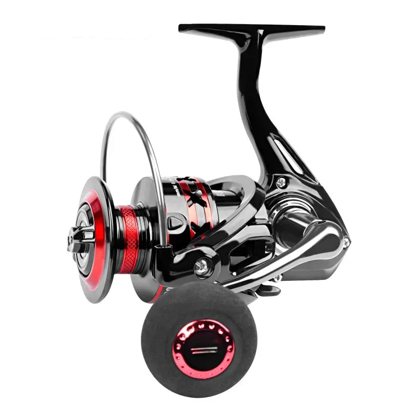 DEUKIO Fishing Reel 2000-7000 Max Drag 12KG Spinning Reels Metal Spool carretilhas de pesca Reel for Fishing Accessories Peche Nova Fishing & Outdoors