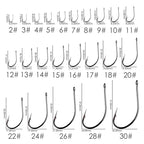 Nova Octopus Barbed Circle Hooks – Bulk Box, High Carbon Steel Catfish & Saltwater Hooks (50/100pc)