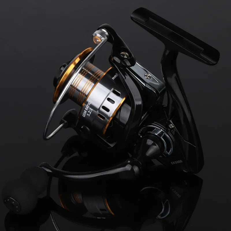 Ultra-Light Spinning Reel – 1000–7000 Size, 5.2:1 Gear Ratio, 26 lb Max Drag Nova Fishing & Outdoors