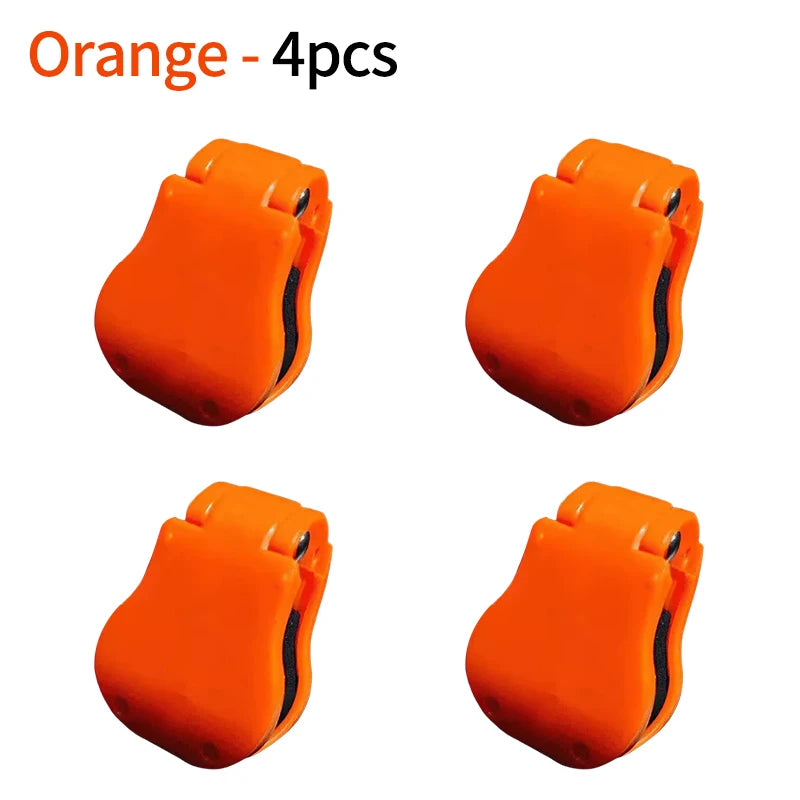 Rod Clip Grip Bundle – Quick-Attach Fishing Rod Holder 4pcs orange Nova Fishing & Outdoors