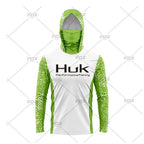 Nova Technical Angling Jersey Integrated Face Shield Full-Coverage UV Breathable Sportswear