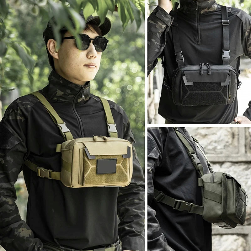 Nova Tactical Outdoor Chest Pack Wearable Fishing Rig and Utility Vest