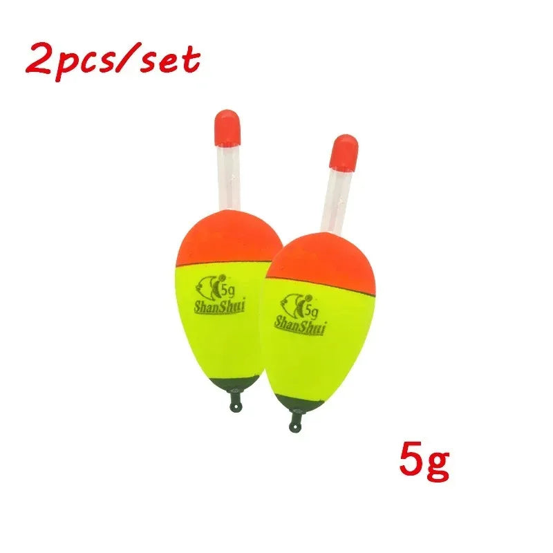 Hard-Body EVA Foam Floats – 10-Pack for Salt & Freshwater 2pcs Yellow 5g Nova Fishing & Outdoors