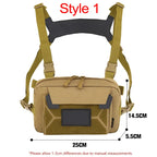 Nova Tactical Outdoor Chest Pack Wearable Fishing Rig and Utility Vest