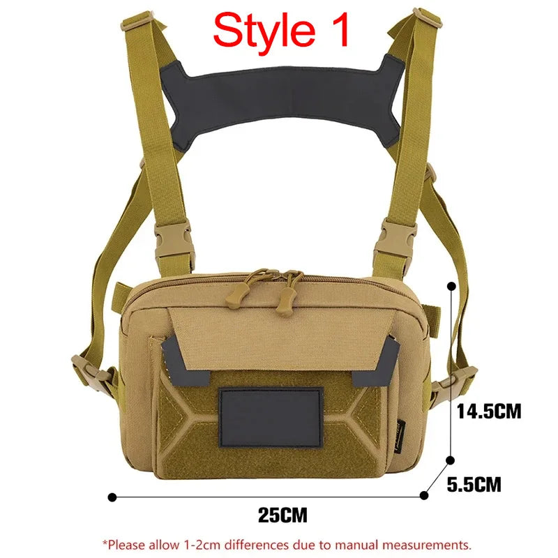 Nova Tactical Outdoor Chest Pack Wearable Fishing Rig and Utility Vest