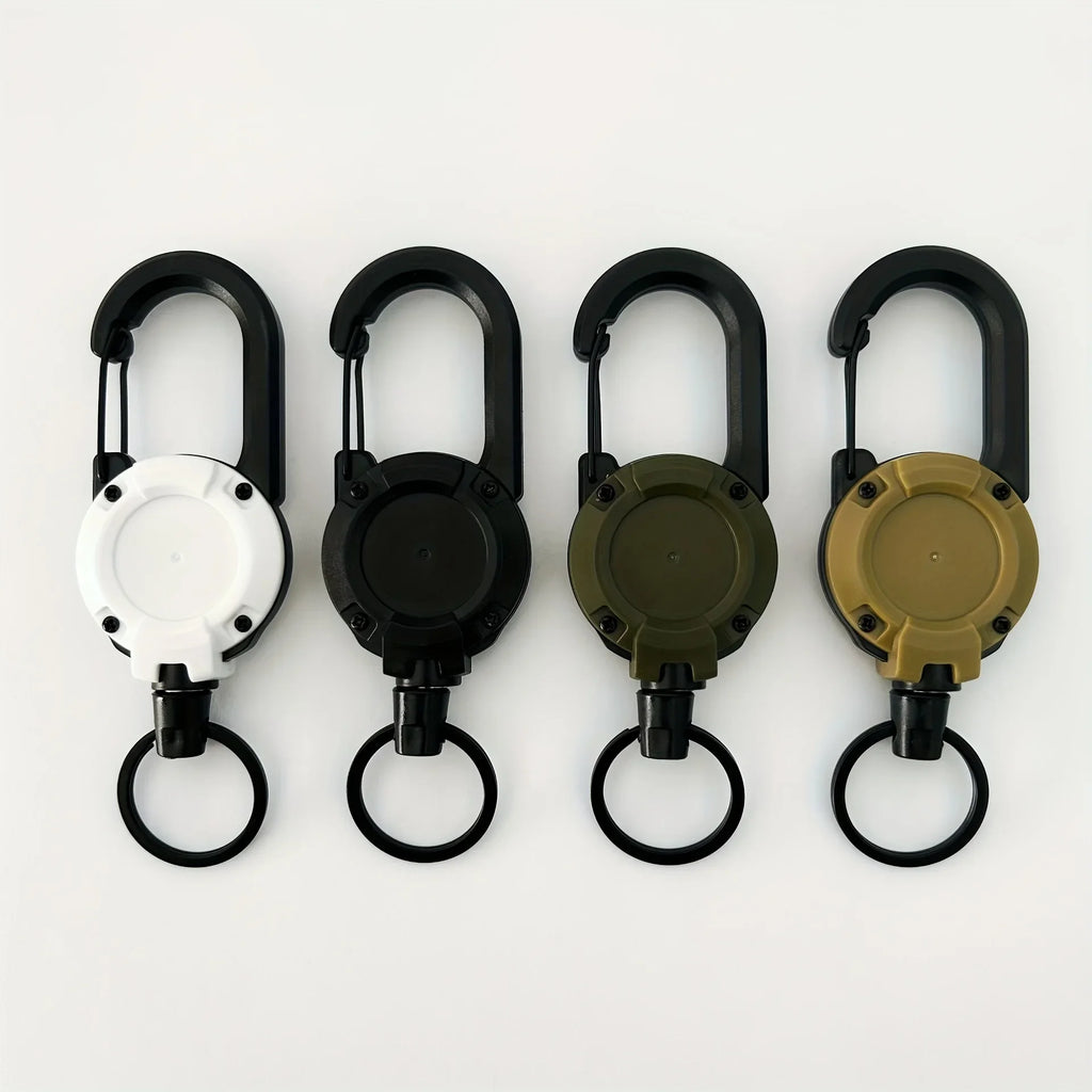 Heavy-Duty Retractable Tool Lanyard with Carabiner Clip Nova Fishing & Outdoors