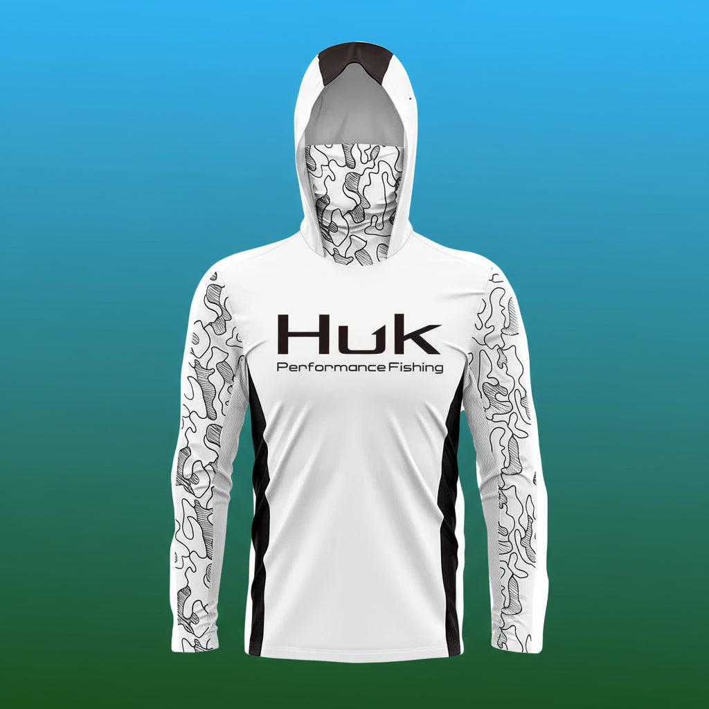Nova Technical Angling Jersey Integrated Face Shield Full-Coverage UV Breathable Sportswear 01 Nova Fishing & Outdoors