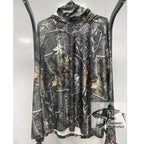 Nova Men’s Performance Fishing Hoodie UPF 50+ Quick-Dry Sun Protection Shirt with Built-In Face Mask