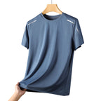 Men's Quick-Dry Fishing T-Shirt – Breathable Polyester Performance Tee Nova Fishing & Outdoors