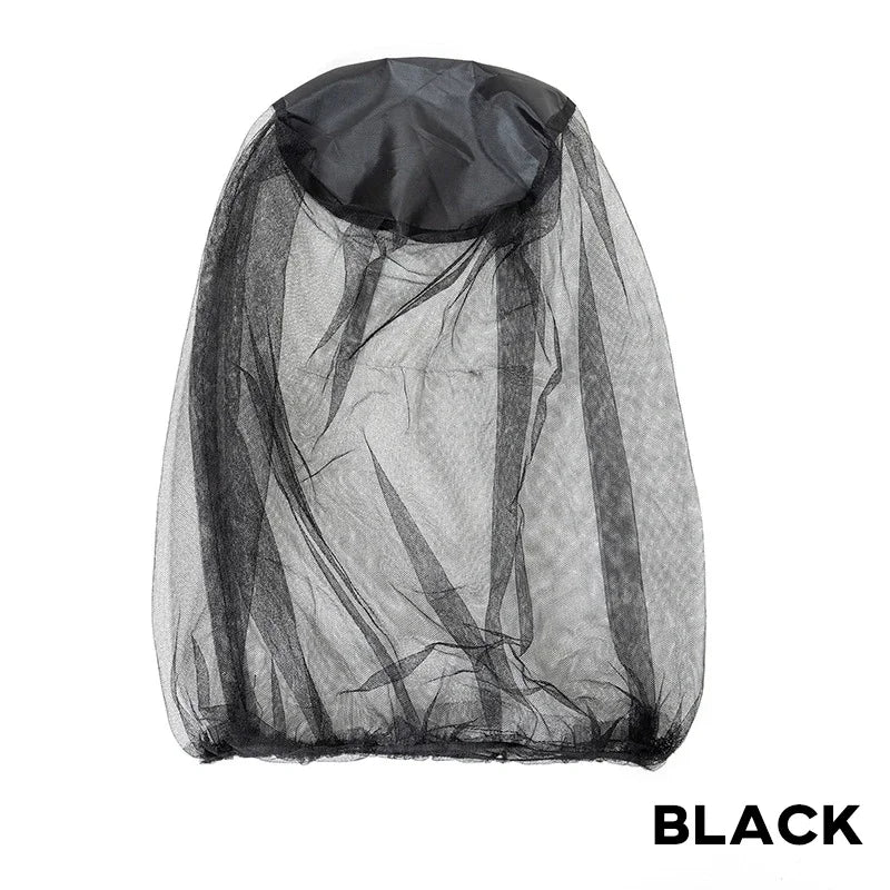 Mosquito Head Net for Fishing – Lightweight Mesh Face Protection Black Nova Fishing & Outdoors