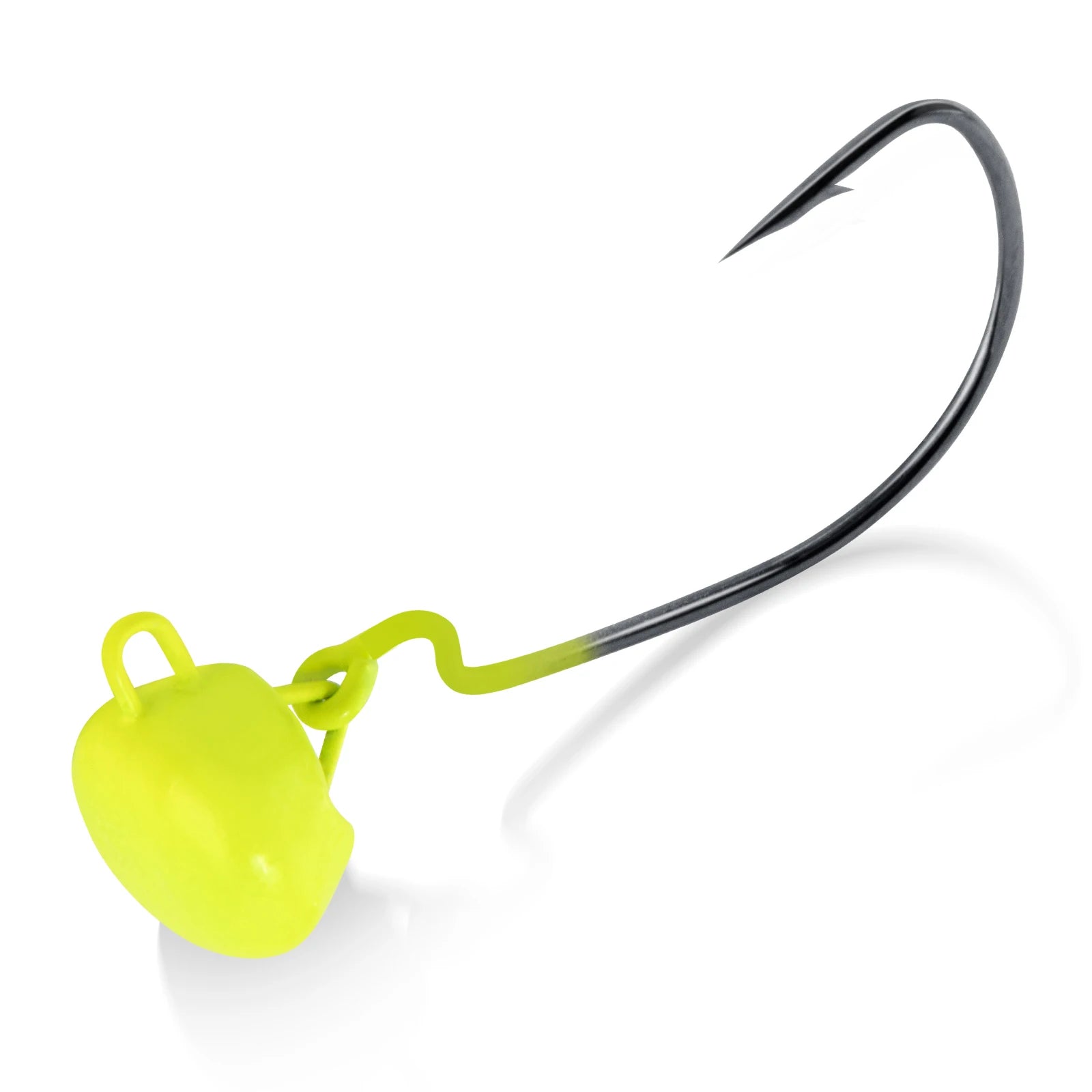Nova Ned Rig Jig Heads – Weedless Swinging EWG Heads for Crappie & Bass (3/5-Pack) Yellow Nova Fishing & Outdoors