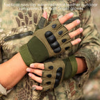 Magnetic Quick-Release Fingerless Fishing Gloves with Anti-Puncture Palm Nova Fishing & Outdoors