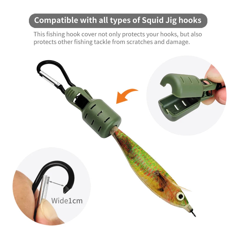 9-Piece Squid Jig Hook Protector Set – Egi Lure Guard - 9 Piece Nova Fishing & Outdoors