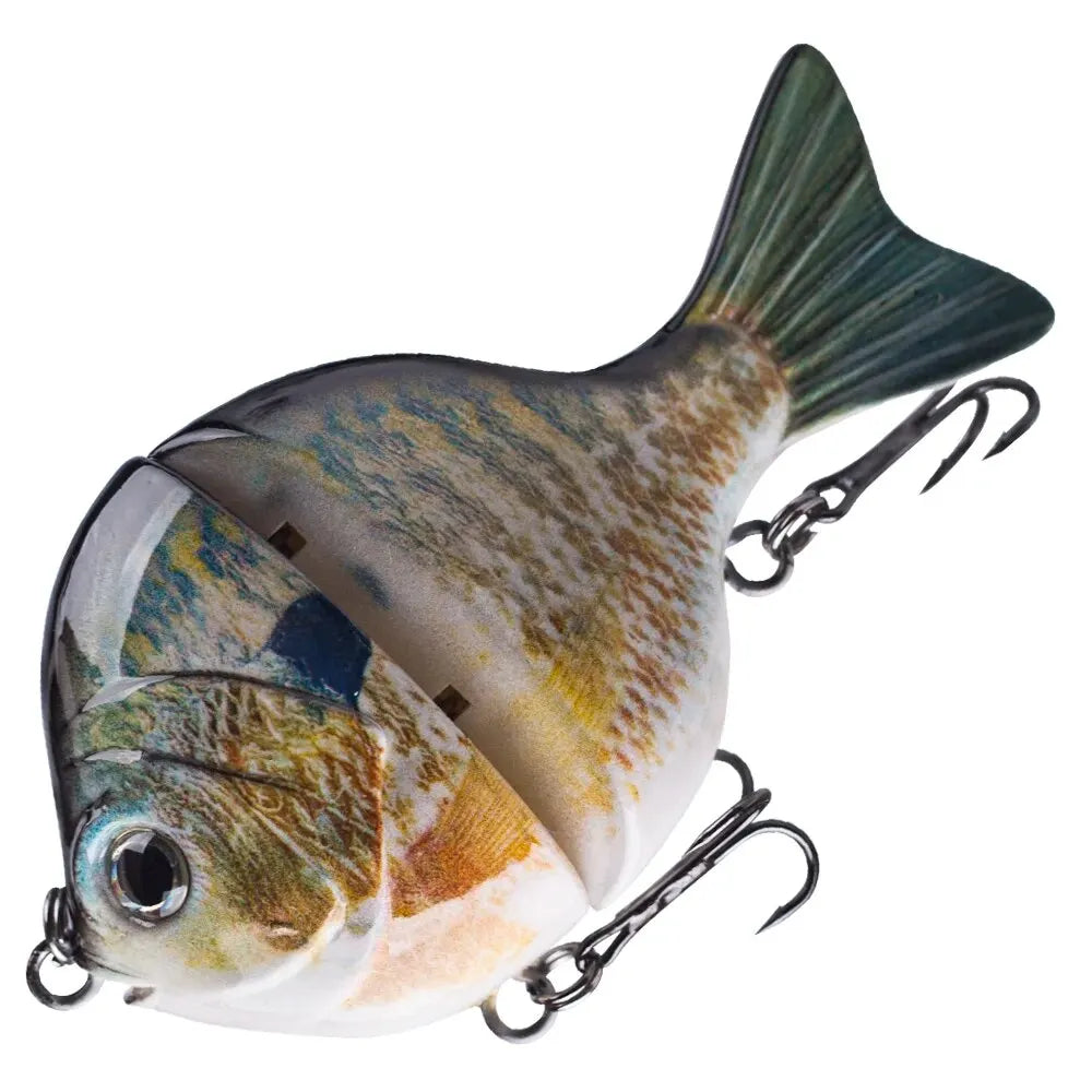 Nova Single-Jointed Glide Bait - Hard Body Sunfish Swimbait for Bass & Pike - 9cm, 34.5g, Slow Sinking CC01-5 Nova Fishing & Outdoors